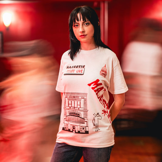 Majestic x Wisconsin Design Team Tee