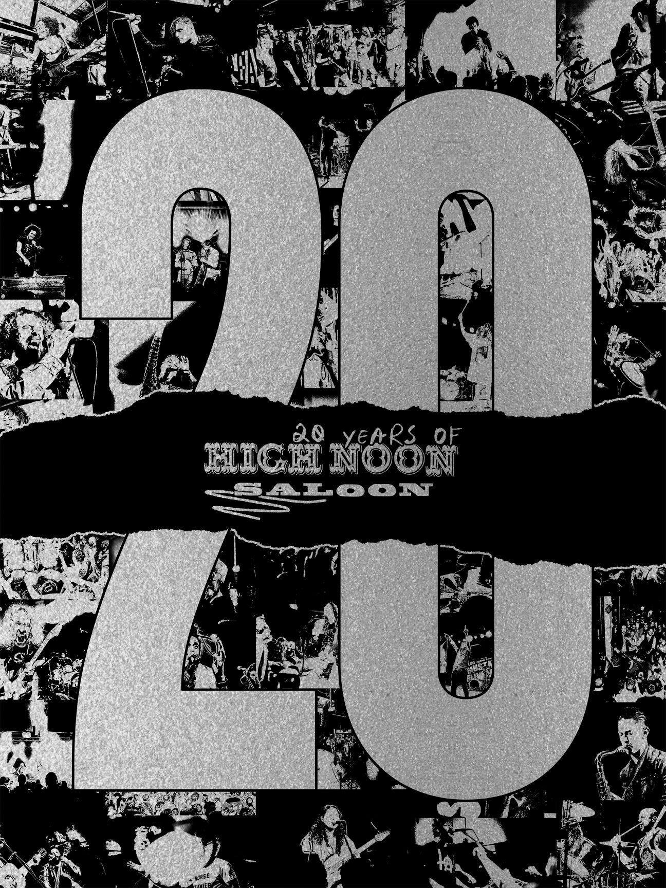 High Noon Saloon 20th Anniversary Poster