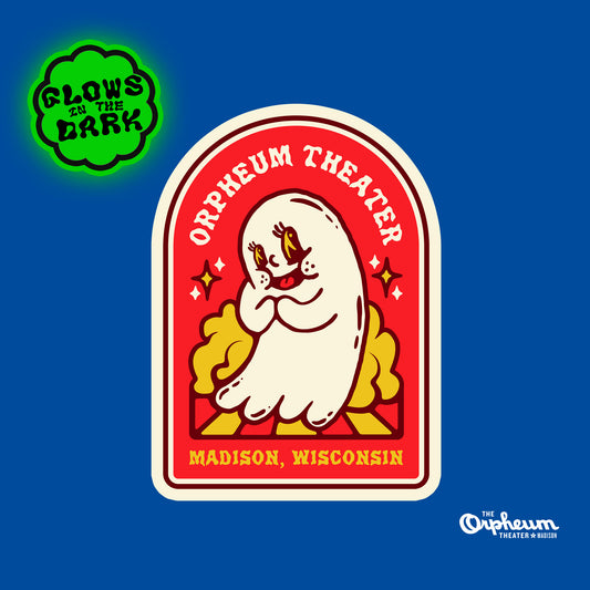 Orpheum Ghost Sticker